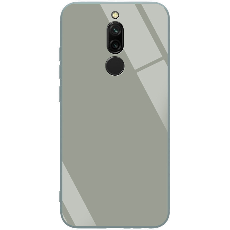 

TPU+Glass чехол GLOSSY для Xiaomi Redmi 8 Зеленый / Pine green (122672)