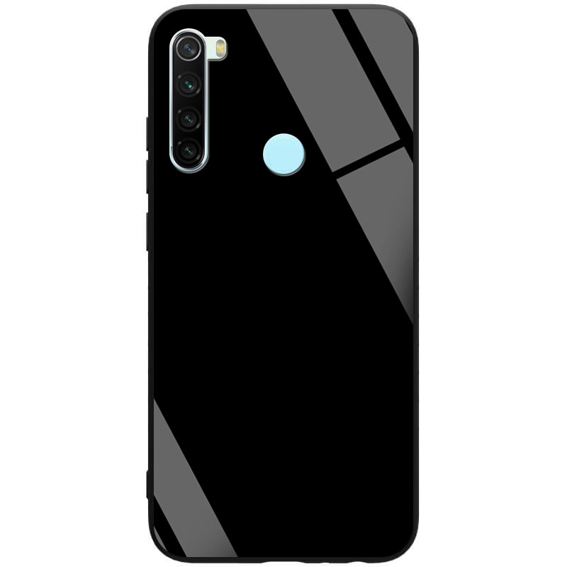 

TPU+Glass чехол GLOSSY для Xiaomi Redmi Note 8 Черный / Black (122667)