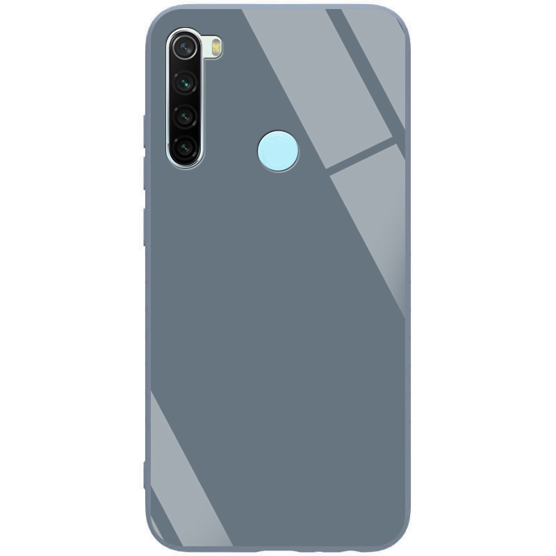 

TPU+Glass чехол GLOSSY для Xiaomi Redmi Note 8 Серый / Lavender Gray (122664)