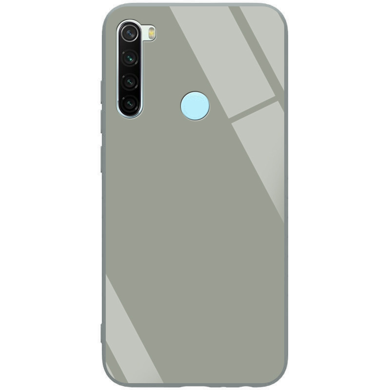 

TPU+Glass чехол GLOSSY для Xiaomi Redmi Note 8 Зеленый / Pine green (122659)