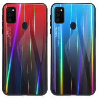 

TPU+Glass чехол Gradient Aurora для Samsung Galaxy M30s