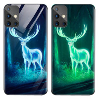 

TPU+Glass чехол светящийся в темноте для Samsung Galaxy A51