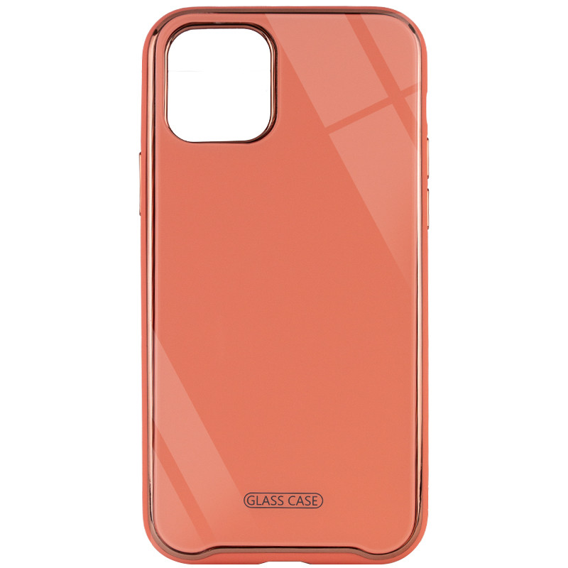 

TPU+Glass чехол Venezia для Apple iPhone 11 Pro (5.8") Розовый / Flamingo (142767)