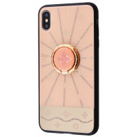 

TPU+Glass чехол TYBOMB Shinig Line для Apple iPhone X / XS (5.8")