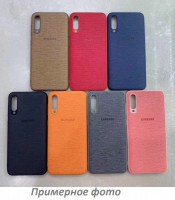 

TPU+Leather чехол Logo для Samsung Galaxy A20 / A30