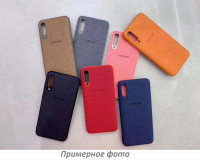 

TPU+Leather чехол Logo для Xiaomi Redmi 7