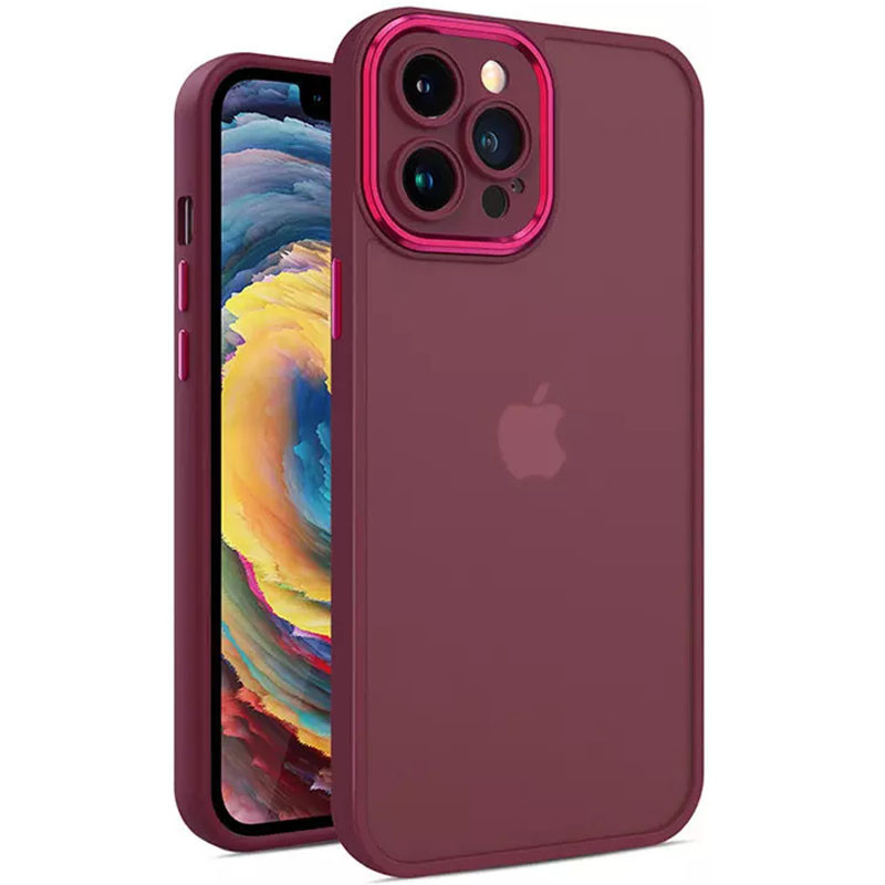 

TPU+PC чехол Accent для Apple iPhone 13 Pro Max (6.7") Magenta (226997)