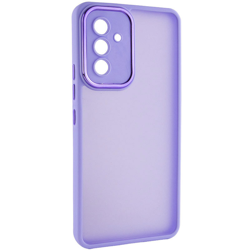 

TPU+PC чехол Accent для Samsung Galaxy A14 4G/5G White / Purple (258309)