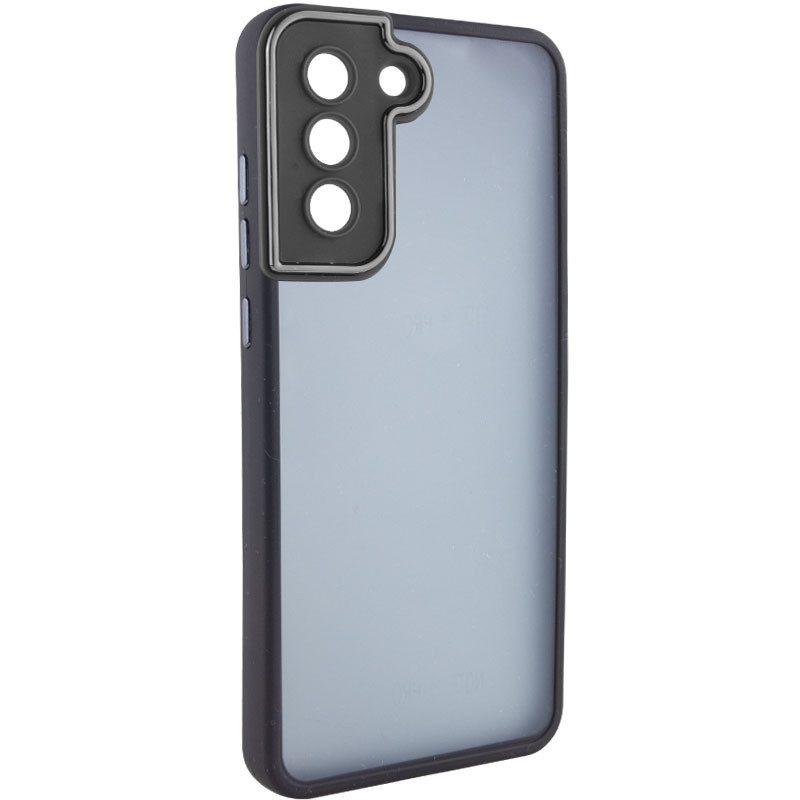 

TPU+PC чехол Accent для Samsung Galaxy S21 FE Black (227030)
