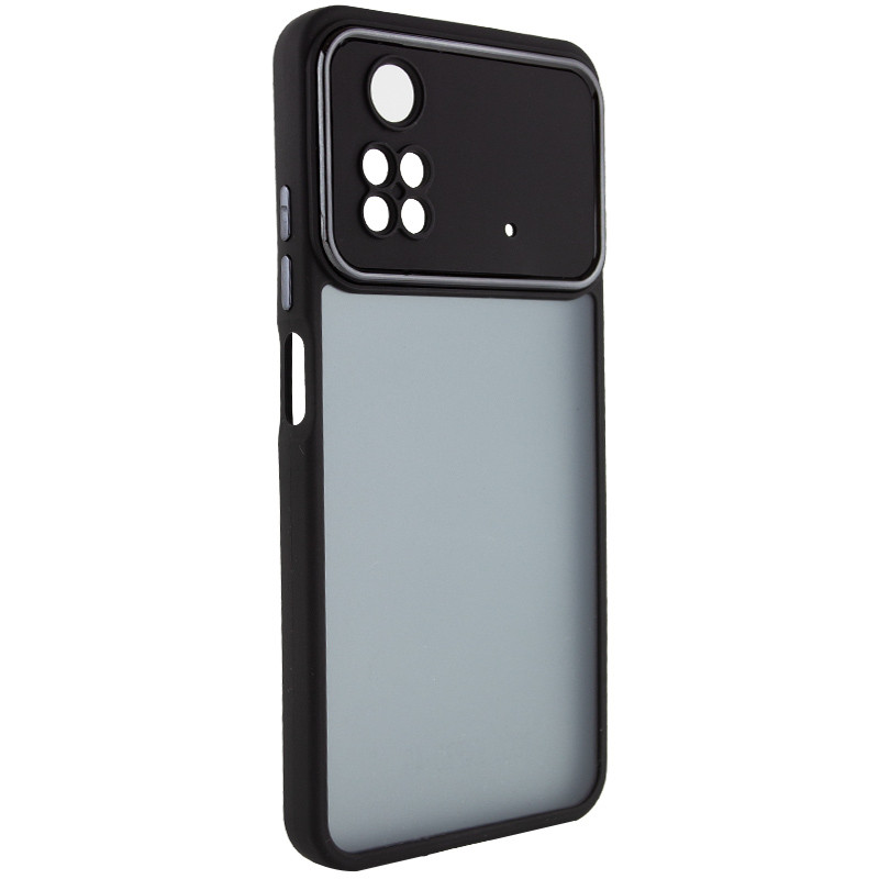 

TPU+PC чохол Accent для Xiaomi Poco M4 Pro 5G (Black)
