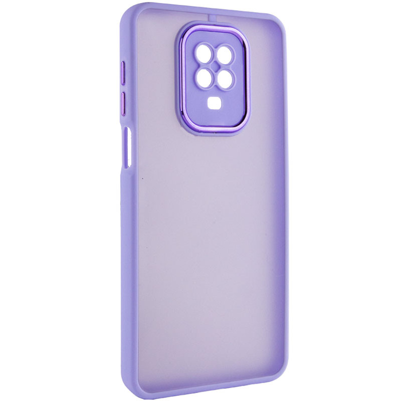 

TPU+PC чохол Accent для Xiaomi Poco X3 Pro (White / Purple)