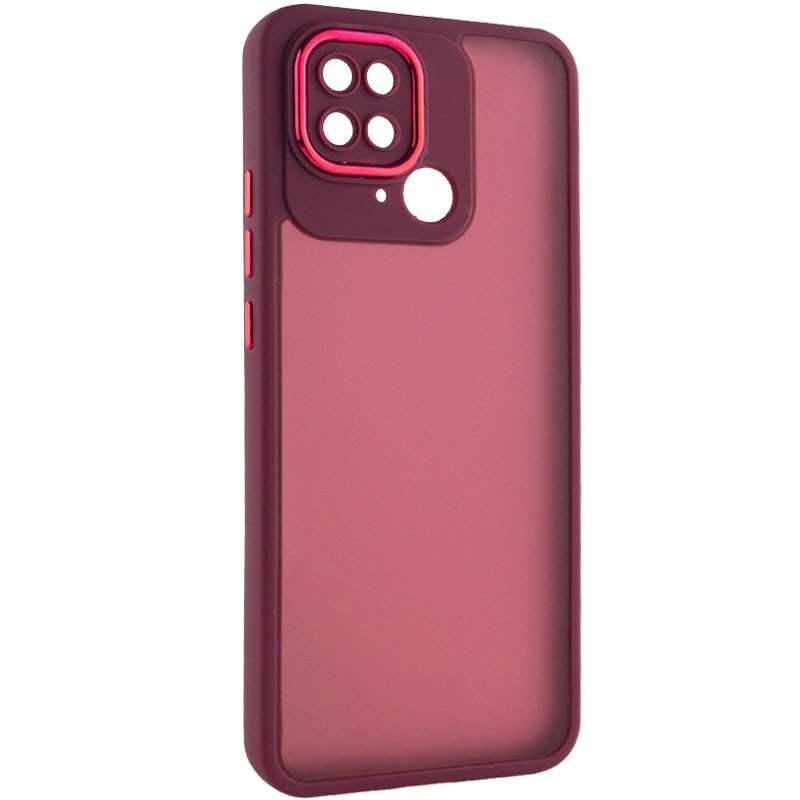 

TPU+PC чехол Accent для Xiaomi Redmi 10C Magenta (227063)