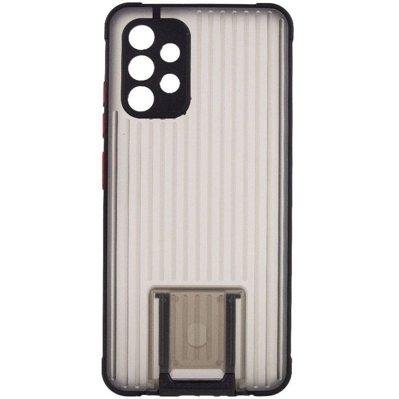 

TPU+PC чохол Bracket для Samsung Galaxy A72 4G (Чорний)