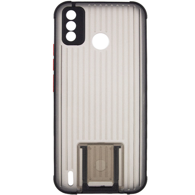 

TPU+PC чохол Bracket для TECNO Spark 6 Go (Чорний)