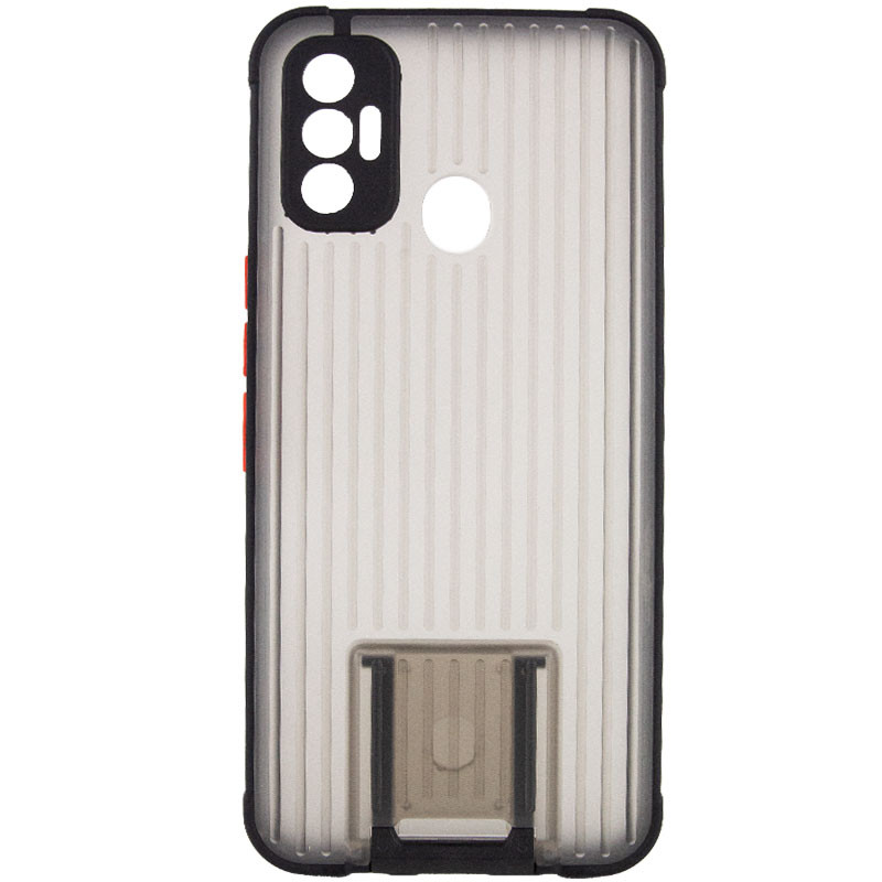 

TPU+PC чохол Bracket для TECNO Spark 7 (Чорний)