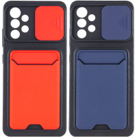 TPU+PC чехол Card Holder для Samsung Galaxy A32 4G