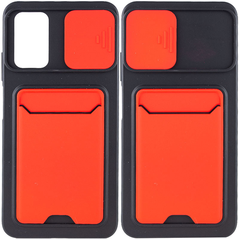 

TPU+PC чехол Card Holder для Xiaomi Redmi 9 Power Красный (202162)