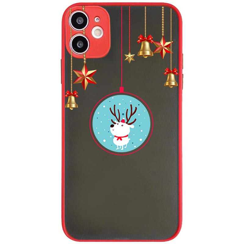 

TPU+PC чохол Christmas time для для Apple iPhone 11 (6.1") (Оленя)