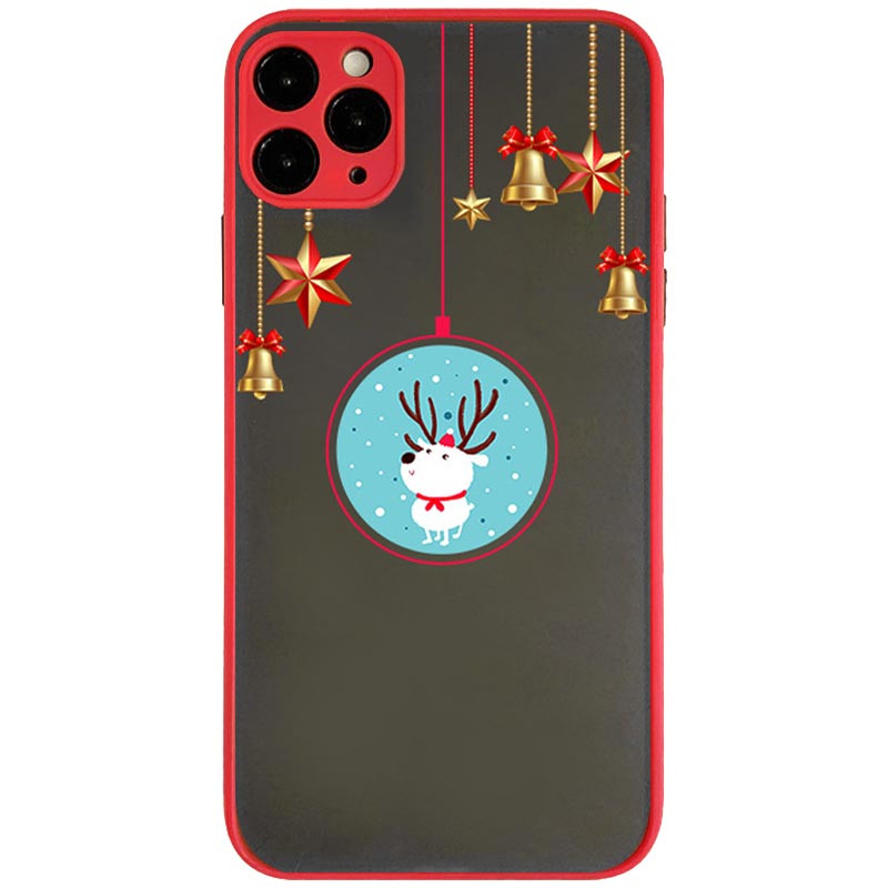 

TPU+PC чехол Christmas time для Apple iPhone 11 Pro Max (6.5") Оленёнок (203068)