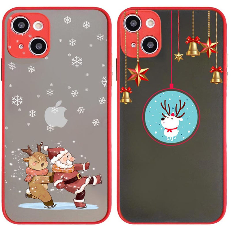 

TPU+PC чехол Christmas time для Apple iPhone 13 (6.1") (203073)