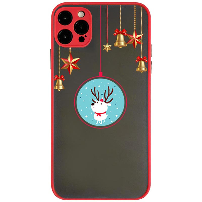 

TPU+PC чехол Christmas time для Apple iPhone 13 Pro Max (6.7") Оленёнок (203080)