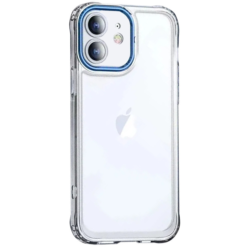 

TPU+PC чехол ColorCam для Apple iPhone 11 (6.1") Прозрачный / Синий (249691)