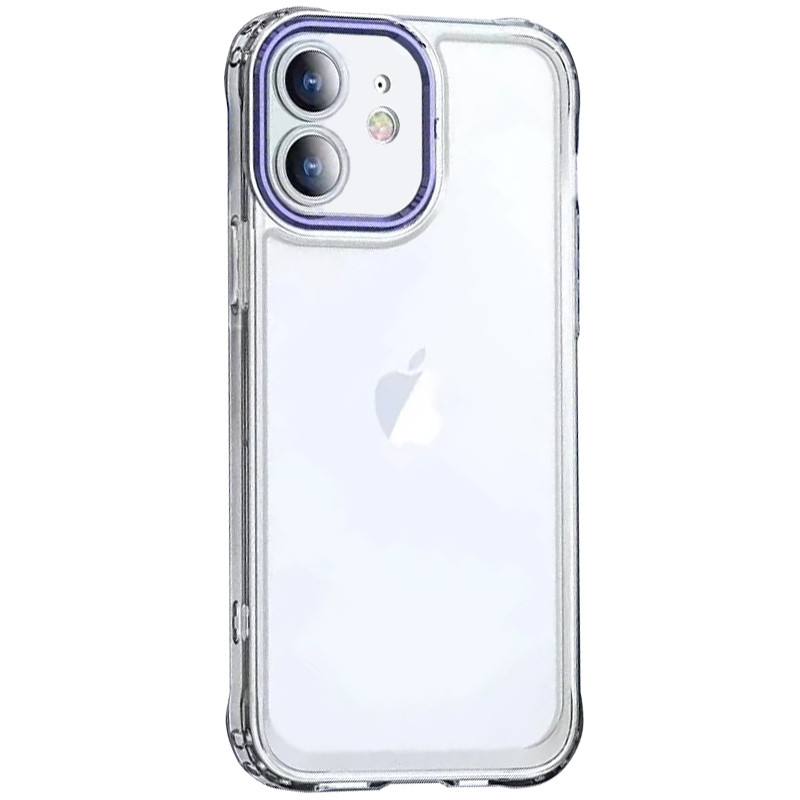 

TPU+PC чехол ColorCam для Apple iPhone 11 (6.1") Прозрачный / Фиолетовый (249694)