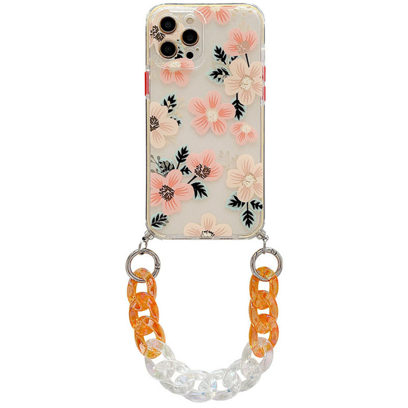 

TPU+PC чохол Colorific з підвісним ланцюгом для Apple iPhone 11 Pro (5.8") (Tender)