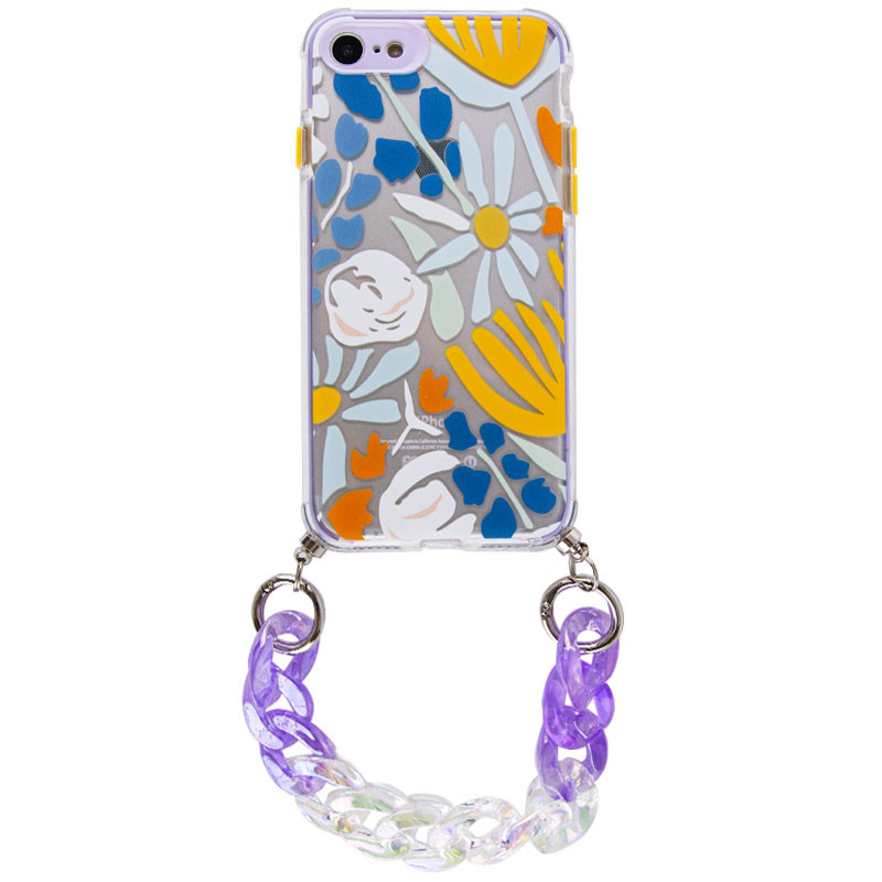 

TPU+PC чохол Colorific з підвісним ланцюгом для Apple iPhone 7 / 8 (4.7'') (Exotic)