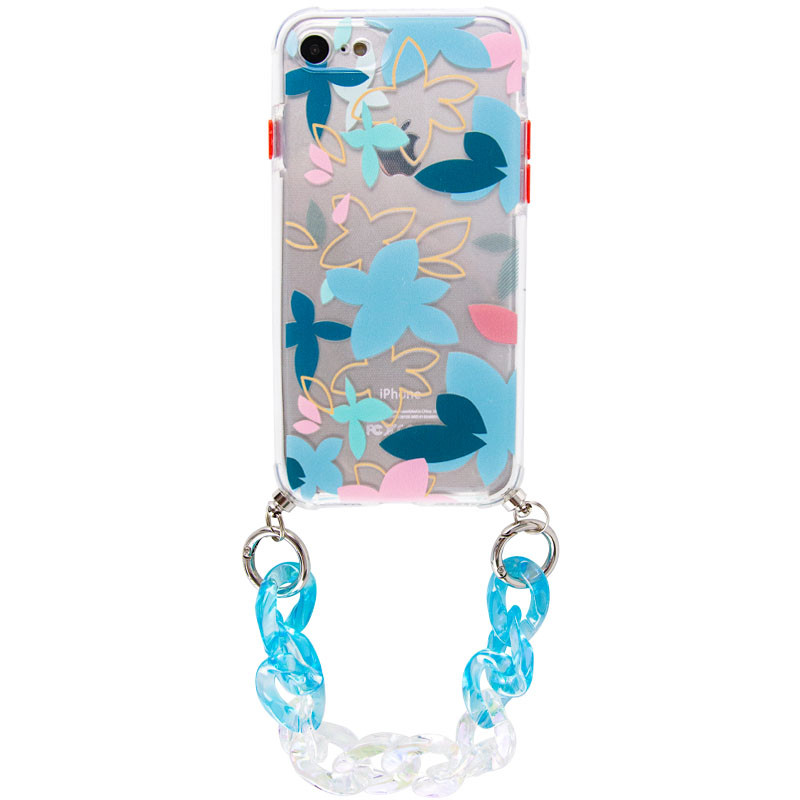 

TPU+PC чехол Colorific с подвесной цепью для Apple iPhone 7 / 8 / SE (2020) (4.7") Misty (192129)