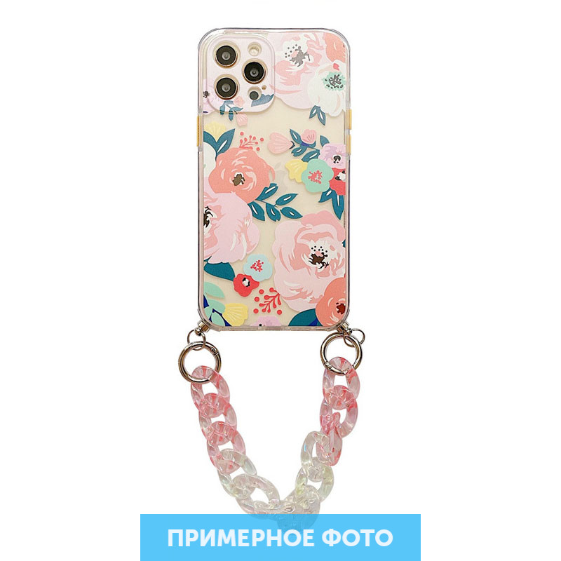 

TPU+PC чехол Colorific с подвесной цепью для Apple iPhone 7 plus / 8 plus (5.5") Bloom (192133)