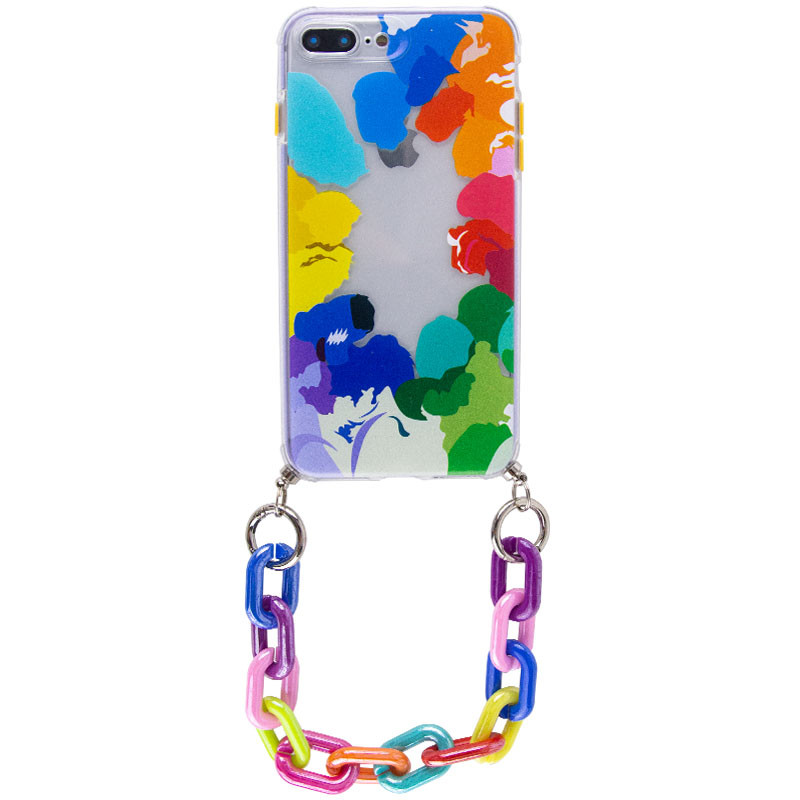 

TPU+PC чехол Colorific с подвесной цепью для Apple iPhone 7 plus / 8 plus (5.5") Palette (192142)