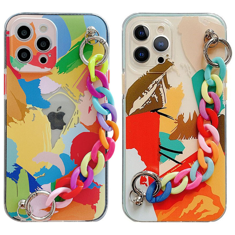 

TPU+PC чехол Colorspot с ремешком-цепью для Apple iPhone 11 Pro (5.8") (192308)