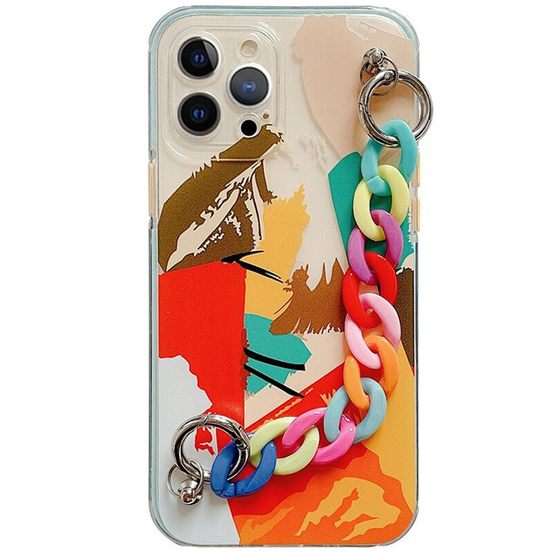 

TPU+PC чехол Colorspot с ремешком-цепью для Apple iPhone 11 Pro Max (6.5") Tropic (192323)