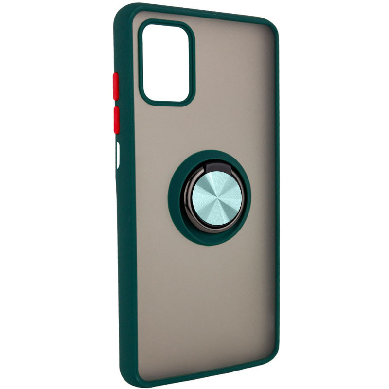 

TPU+PC чехол Deen ColorEdgingRing for Magnet для ZTE Blade V30 Vita Зеленый (207944)