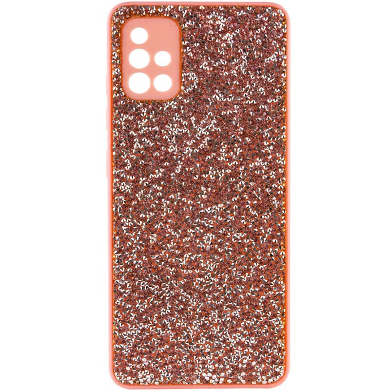 

TPU+PC чехол Diamond Full Camera для Samsung Galaxy A51 Pink (215029)