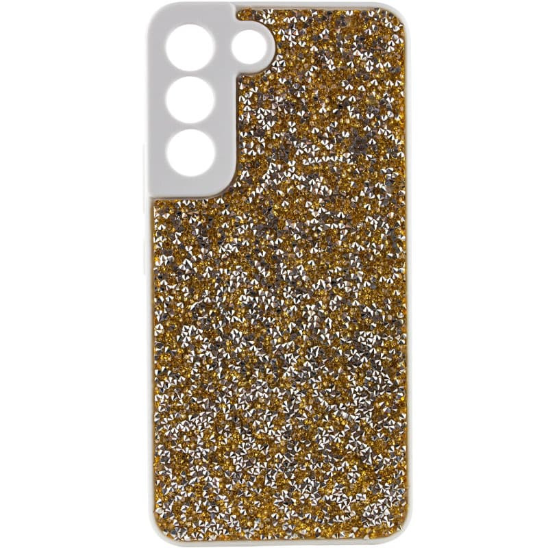 

TPU+PC чохол Diamond Full Camera для Samsung Galaxy S22 (Gold)