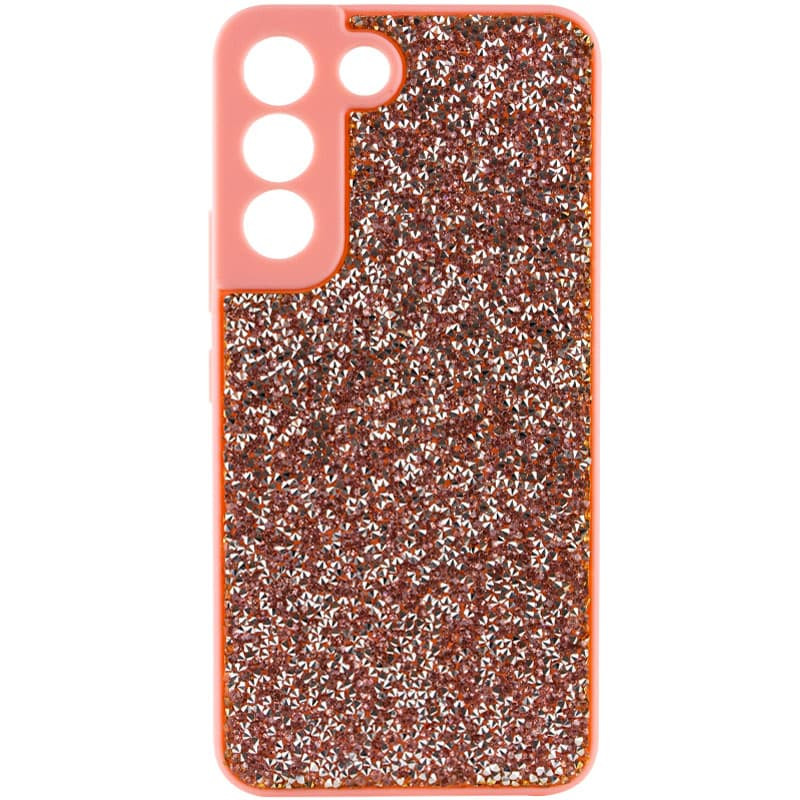 

TPU+PC чохол Diamond Full Camera для Samsung Galaxy S22 (Pink)