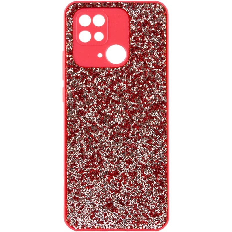 

TPU+PC чохол Diamond Full Camera для Xiaomi Redmi 10C (Red)