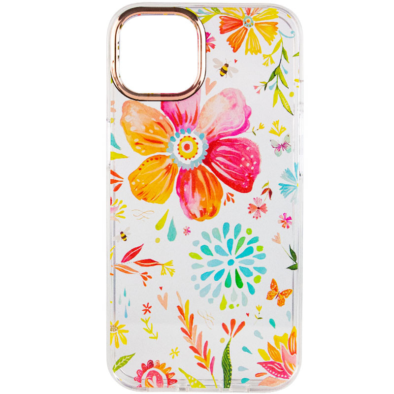 

TPU+PC чохол Flowers для Apple iPhone 12 (Summer bloom)