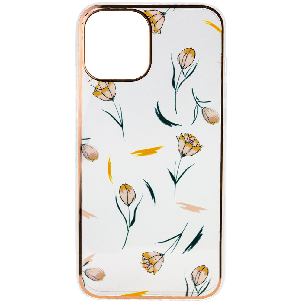 

TPU+PC чохол Flowers для Apple iPhone 12 Pro (6.1'') (Тюльпаны)