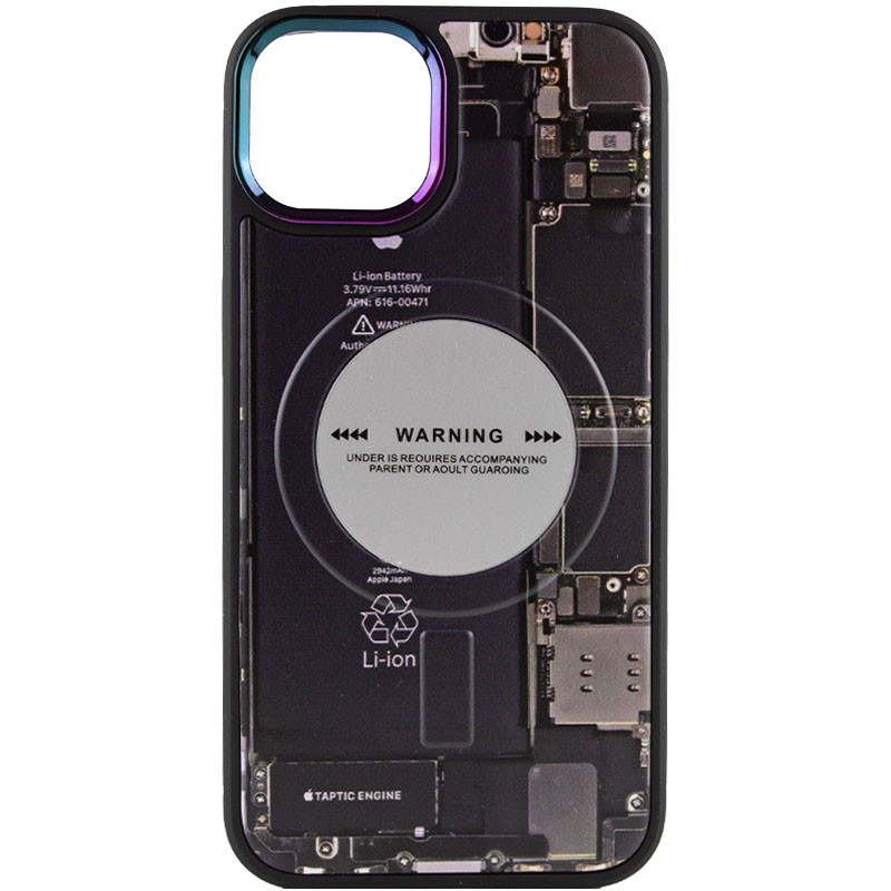 

TPU+PC чохол Funny pictures with MagSafe для Apple iPhone 12 (Phone heart)