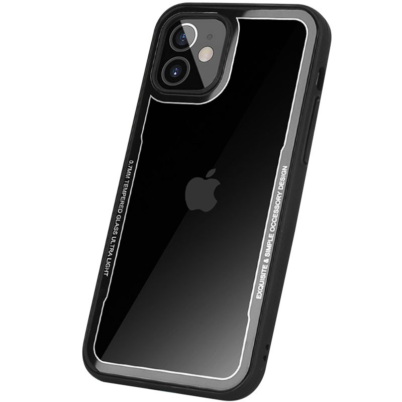 

TPU+PC чохол G-Case Shock Crystal для Apple iPhone 12 mini (Чорний)