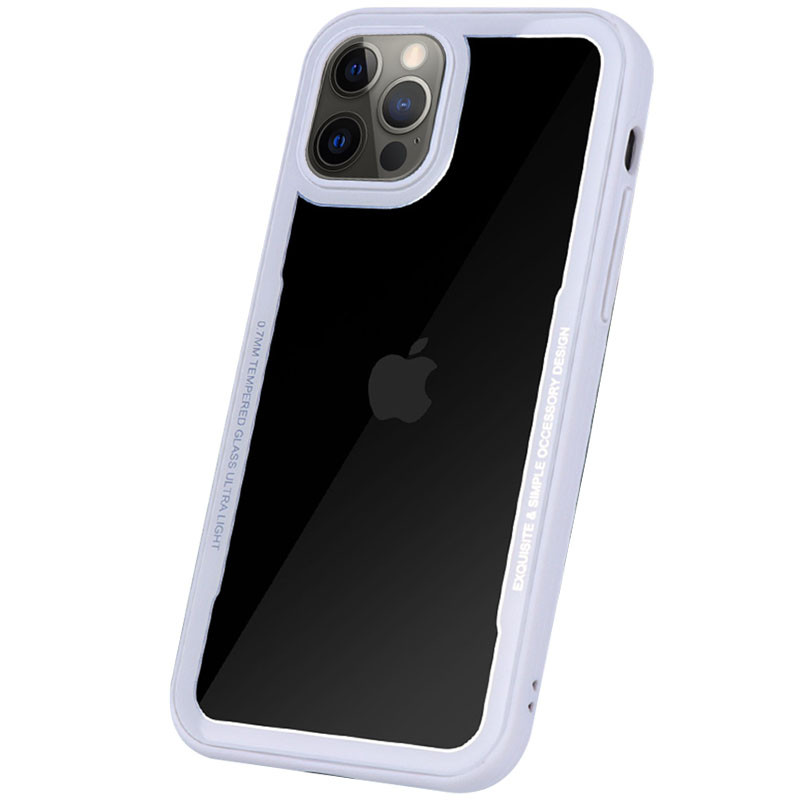

TPU+PC чехол G-Case Shock Crystal для Apple iPhone 12 (6.1'') Белый (155014)