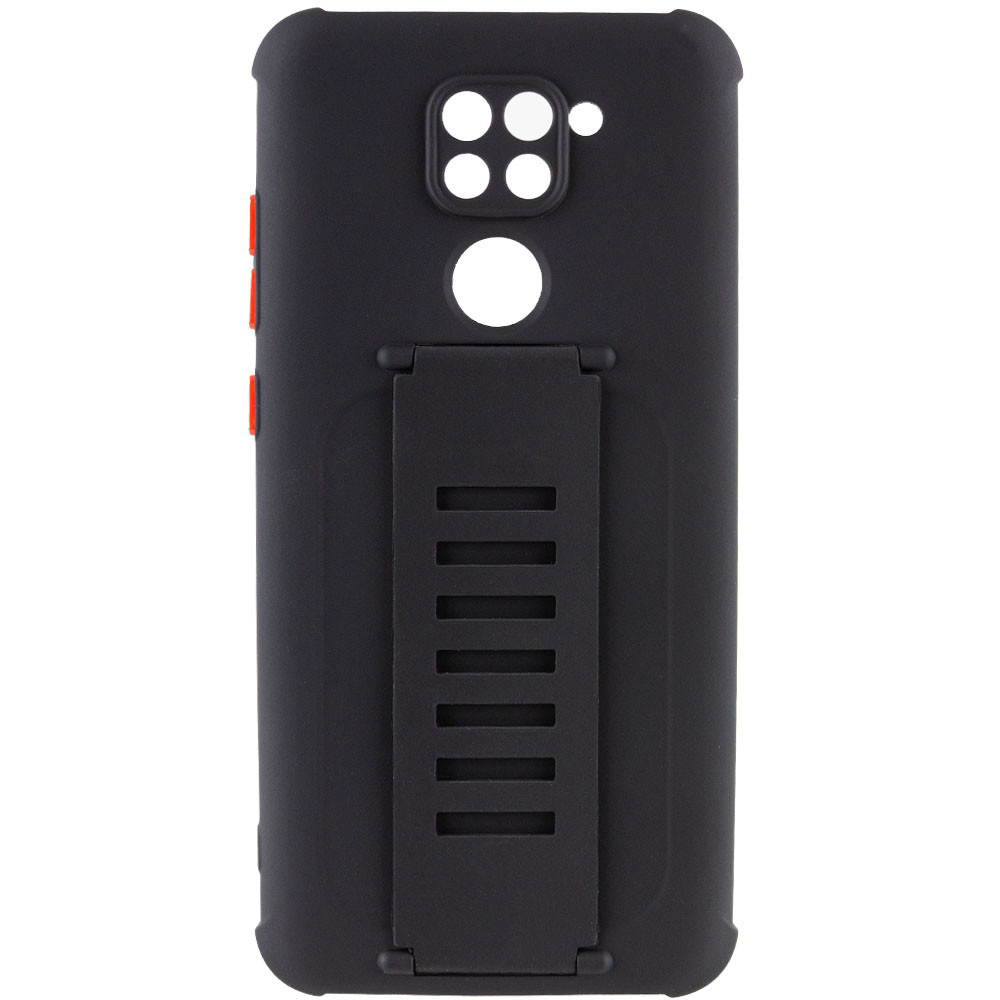 

TPU+PC чехол Grip Band для Xiaomi Redmi 10X Черный (149353)