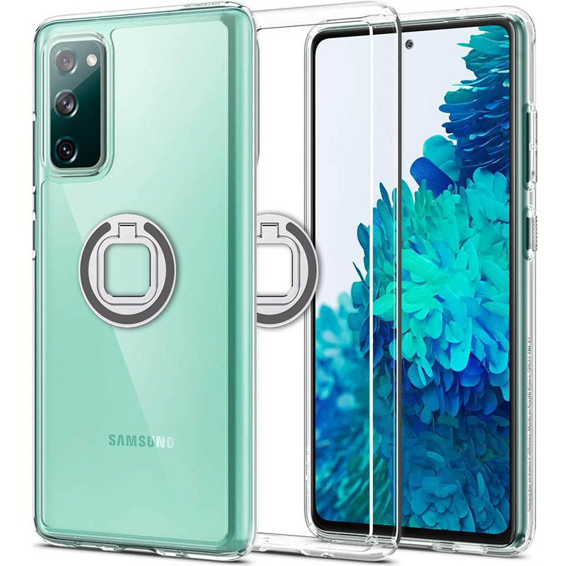 

TPU+PC чехол Kickstand 2.0 для Samsung Galaxy S20 FE Прозрачный (226533)