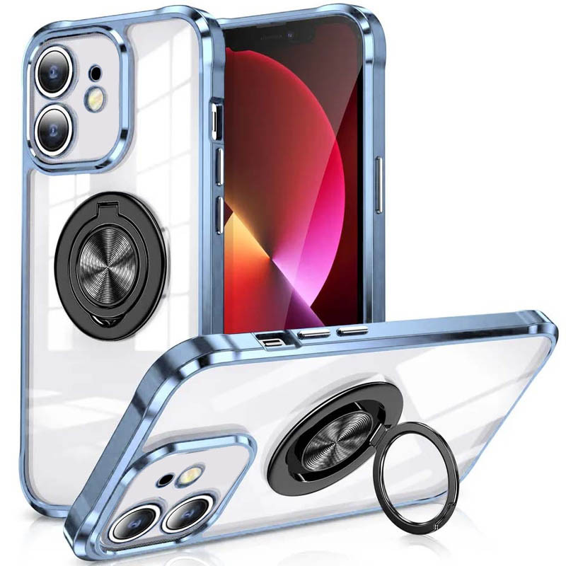

TPU+PC чехол Kickstand Color для Apple iPhone 12 (6.1") (246875)