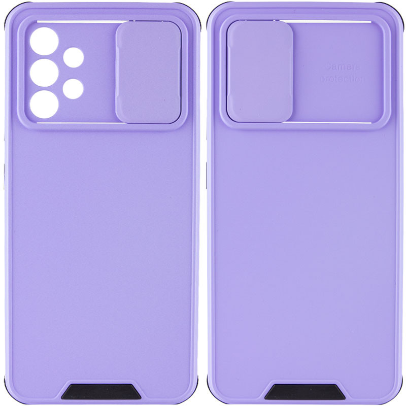 

TPU+PC чехол Lens series для Samsung Galaxy A32 (A325F) 4G (Бузковий)
