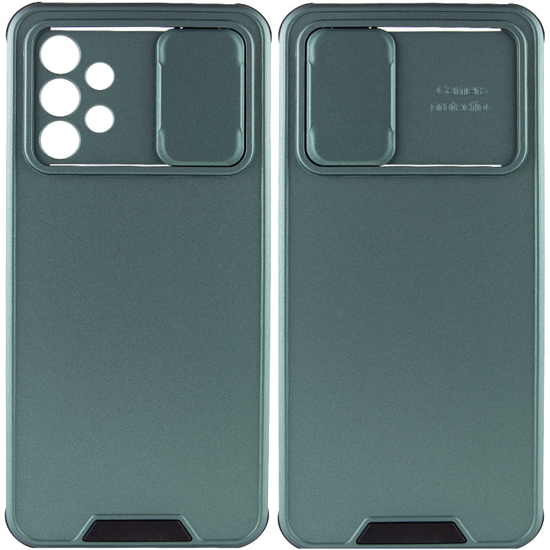 

TPU+PC чехол Lens series для Samsung Galaxy A32 (A325F) 4G (Зелений)