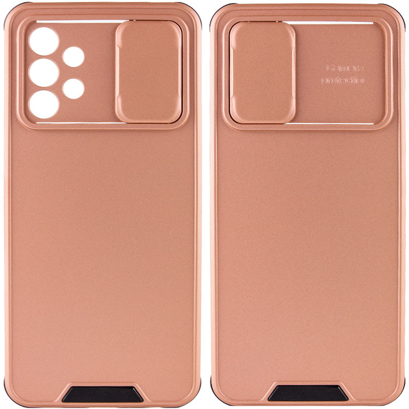 

TPU+PC чехол Lens series для Samsung Galaxy A52 (Rose Gold)